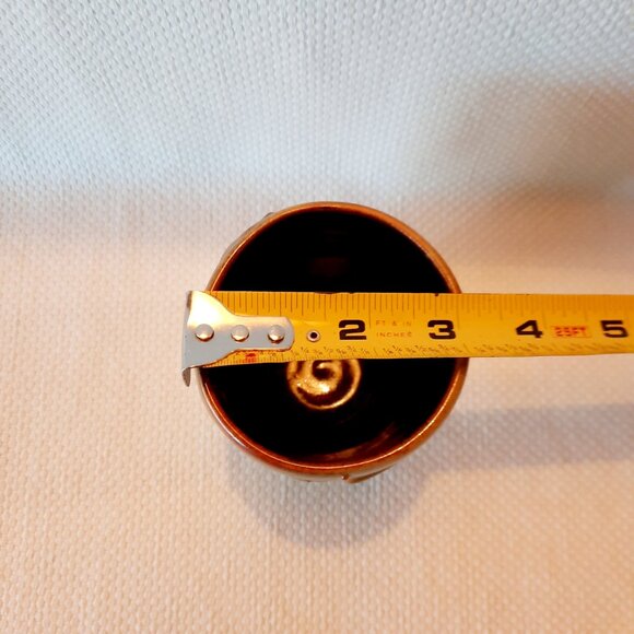 Unique Art Pottery Vase or Cup, 4 1/8" T - Picture 7 of 8